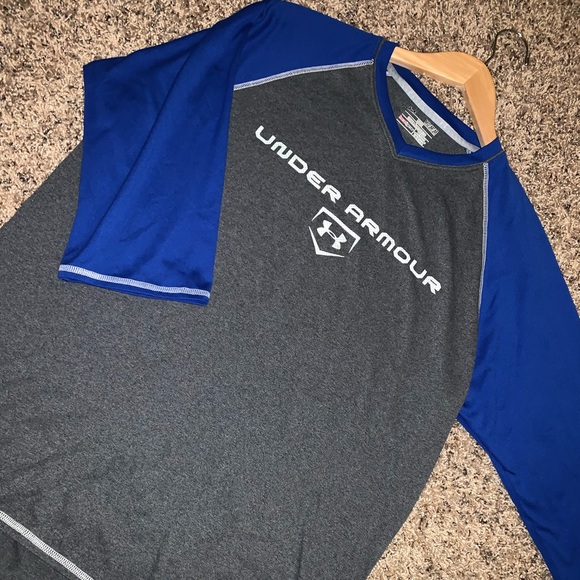 Under Armour, Baseball style three-quarter sleeve - Picture 1 of 1
